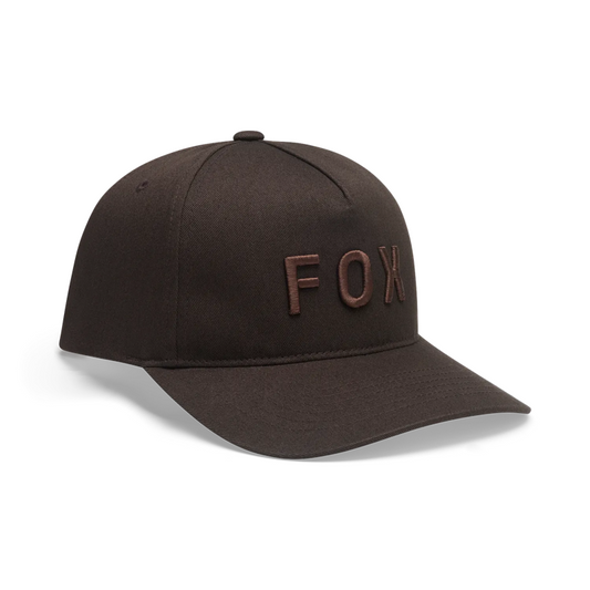 FOX Wordmark Subframe Hat - COCOA BROWN