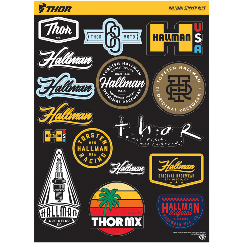 THOR Decal Sheet - HALLMAN
