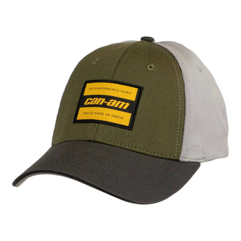 CAN-AM Men's Curved Cap - ARMY GREEN