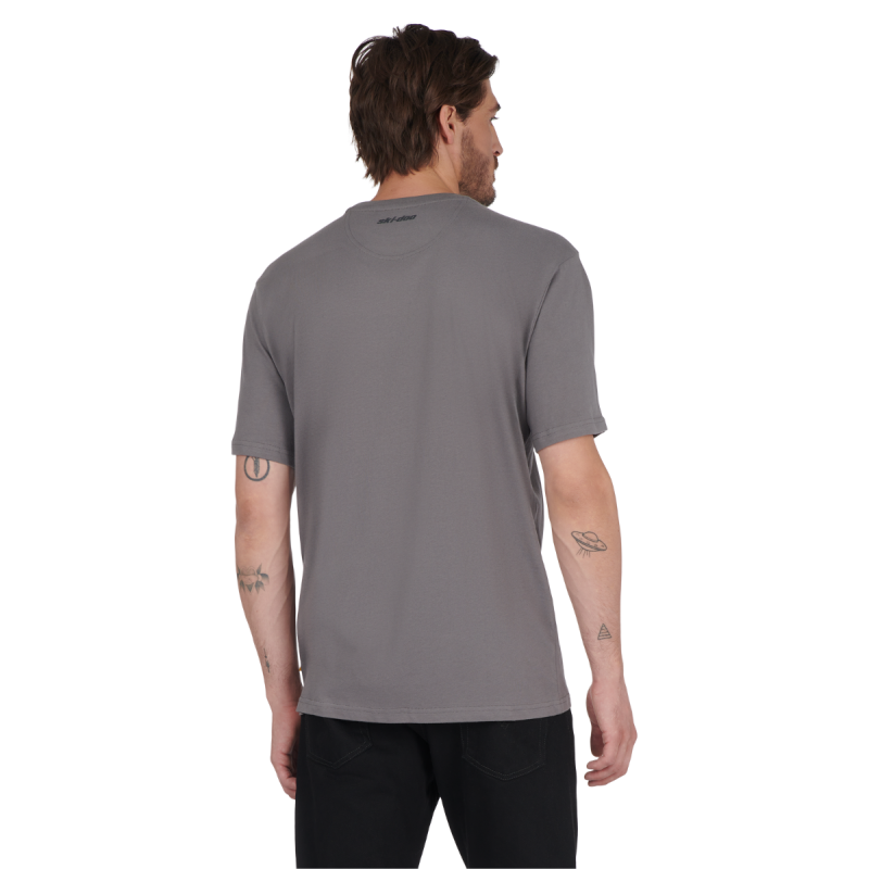 SKI-DOO Signature T-Shirt - CHARCOAL GREY