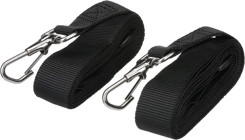 SEACHOICE Bimini Top Straps - BLACK