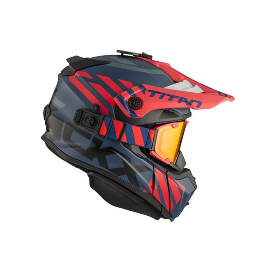 CKX TITAN ORIGINAL HELMET - Scarlet/Twilight