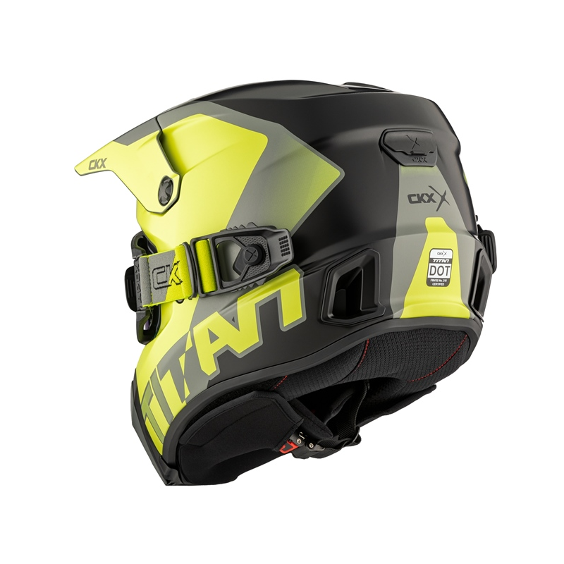 CKX Titan AMS Helmet - SUNNY LIME