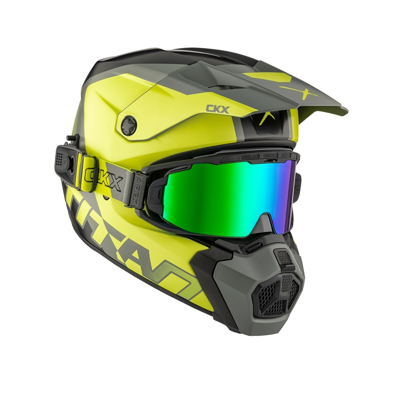 CKX Titan AMS Helmet - SUNNY LIME