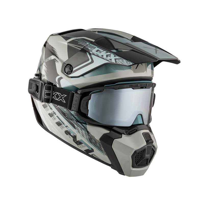 CKX Titan AMS Helmet - GLOSSY GREY