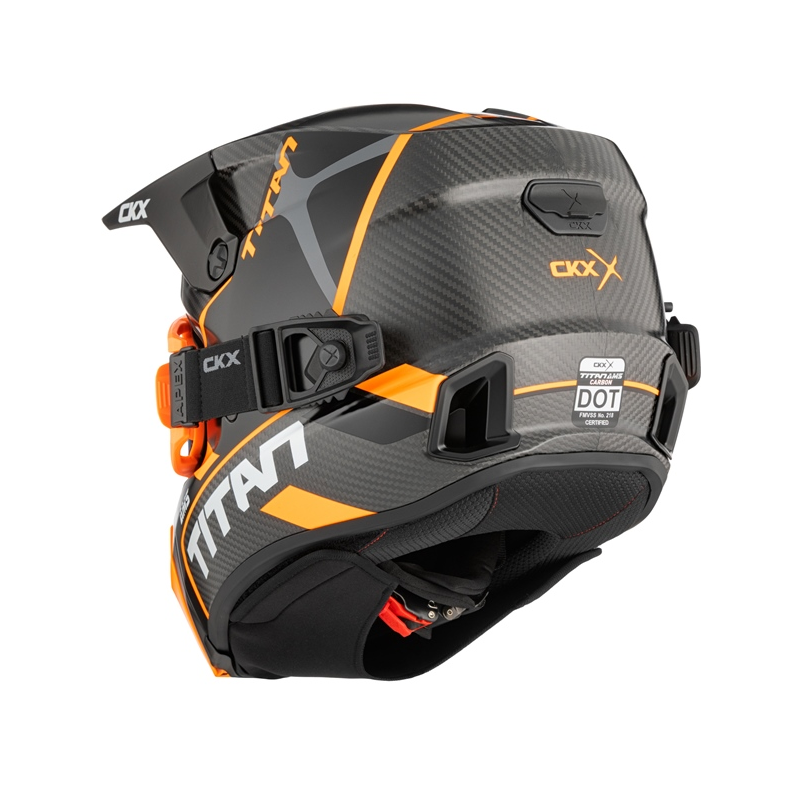 CKX Titan AMS Helmet - ORANGE