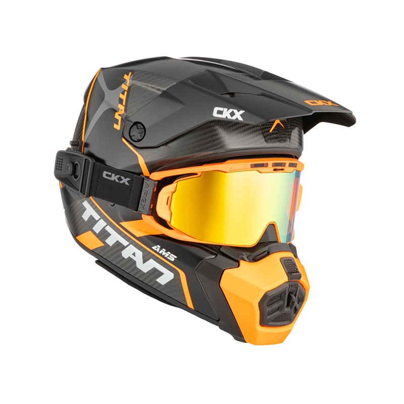 CKX Titan AMS Helmet - ORANGE