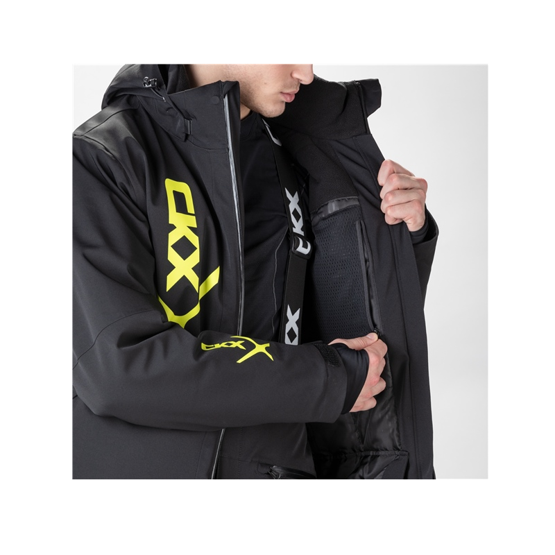 CKX Alaska Men's Jacket - BLACK/YELLOW