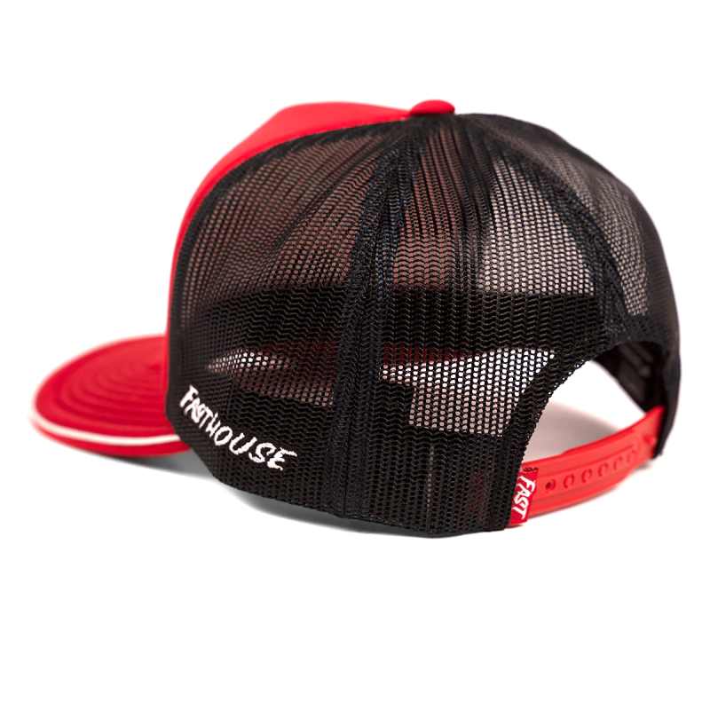 FASTHOUSE Happy Trucker Hat - RED