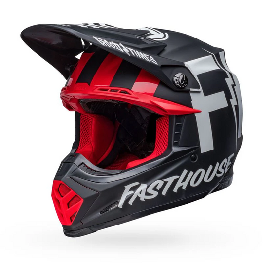 BELL Moto-9S Flex Off-Road Helmets - BLACK AND RED