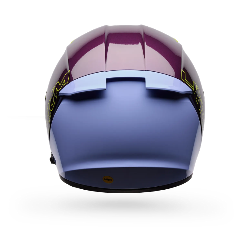 BELL Lithium Mips Plus Full Face Helmet - DELTA BLACK/PURPLE