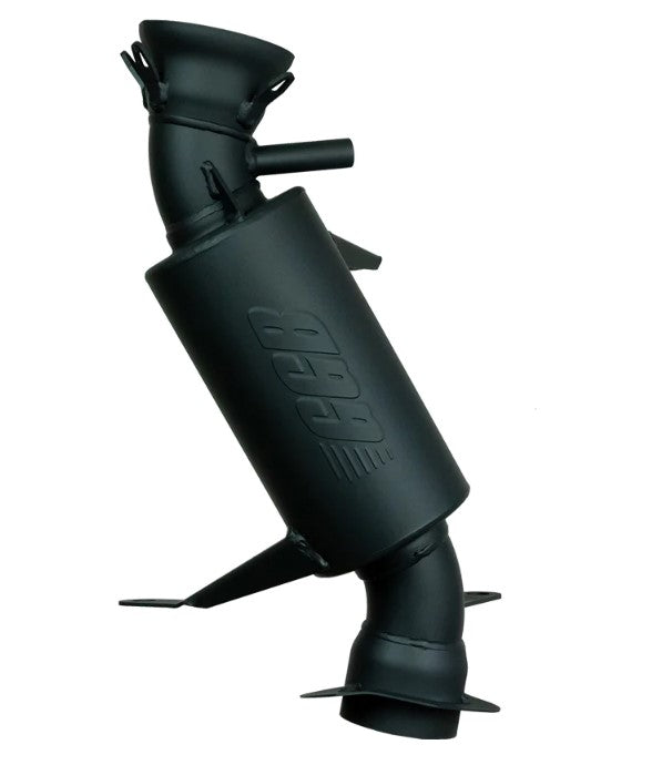 GGB Ski-doo Mountain Exhaust - BLACK