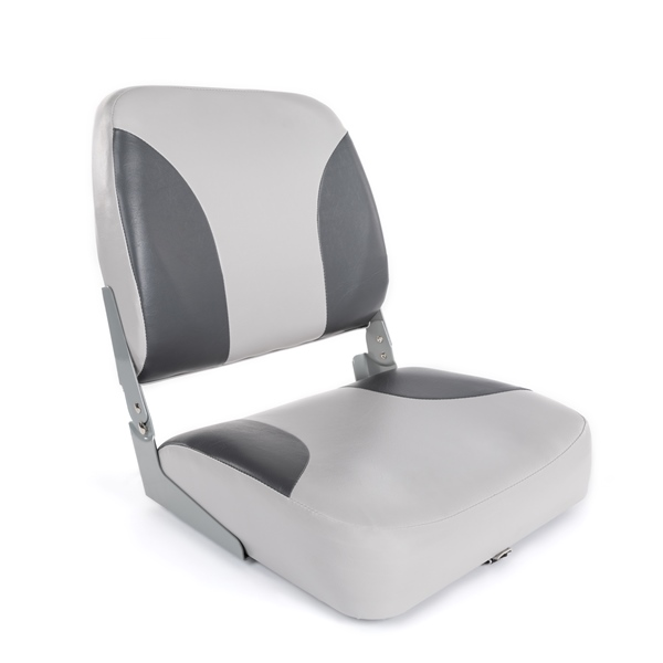KIMPEX Economy Low Back Seat - GREY AND CHARCOAL