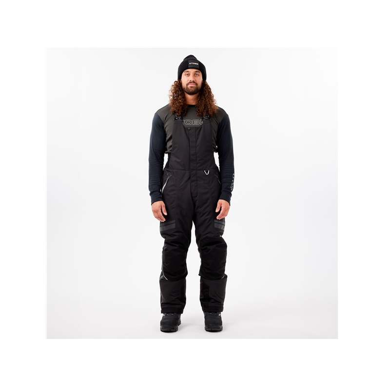 TOBE Unisex Hoback Bib - JET BLACK