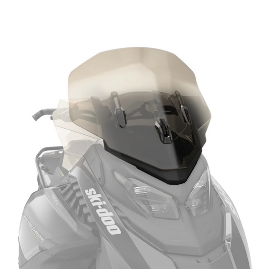 SKI-DOO Adjustable Windshield with Support - HIGH TO ULTRA HIGH