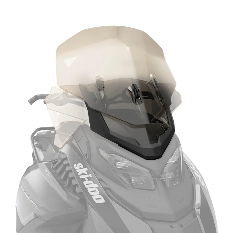 SKI-DOO Adjustable Windshield with Support - HIGH TO ULTRA HIGH