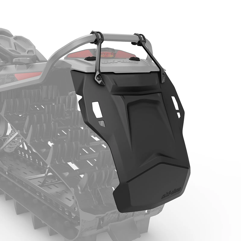 Ski-Doo LinQ Lightweight Snowflap Extension - BLACK