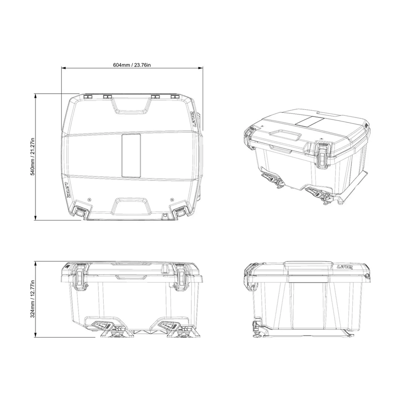 SKI-DOO LinQ Sport Utility Box - 60L