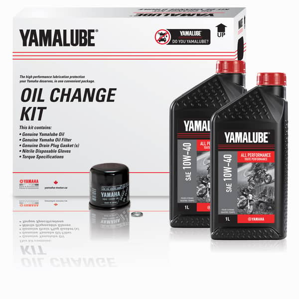 Yamalube® 10W-40 All Performance Oil Change Kit - ATV/SSV (3 L) ATVOILCHKT01