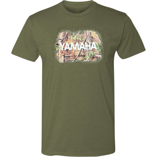 YAMAHA Camo T-Shirt - CAMO GREEN