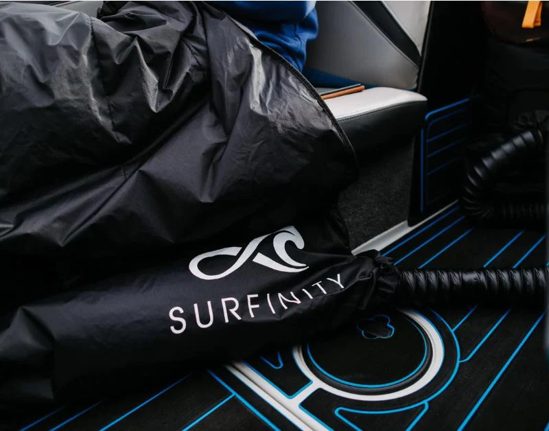 SURFINITY Heated Boat Blanket - BLACK