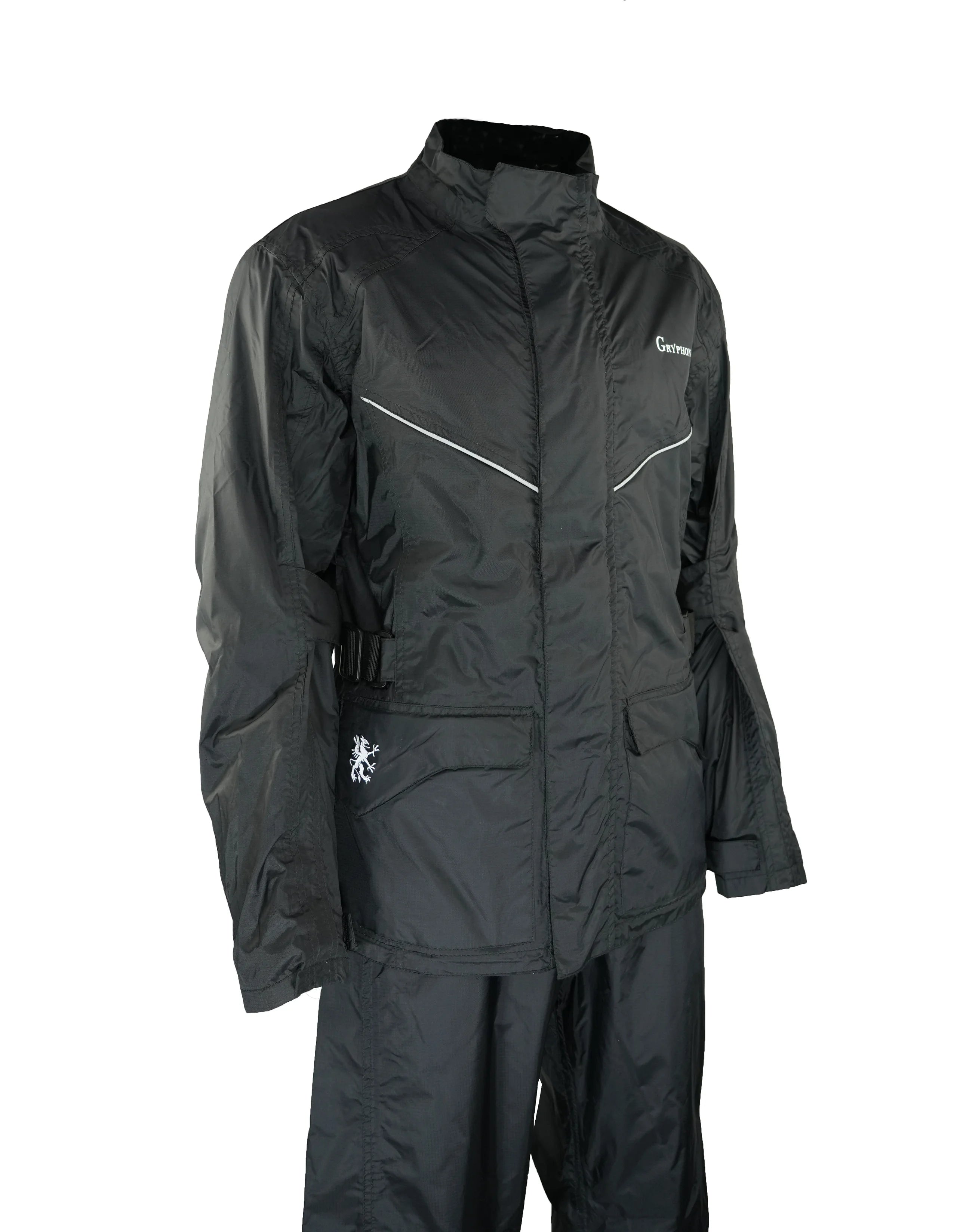 GRYPHON Octane Rain Jacket - BLACK