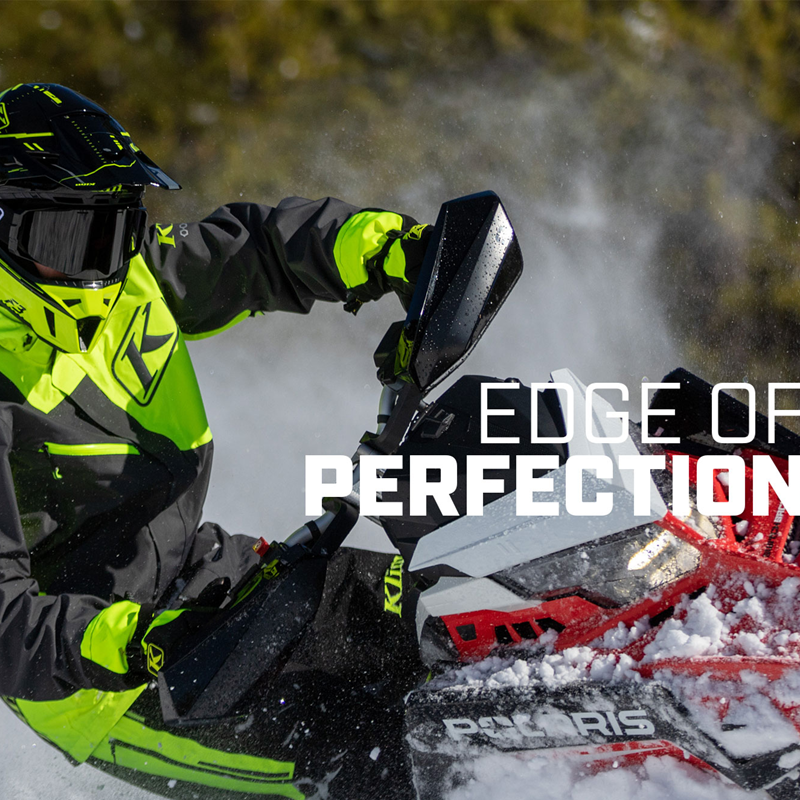 KLIM Edge Snow Goggles - FIERY RED