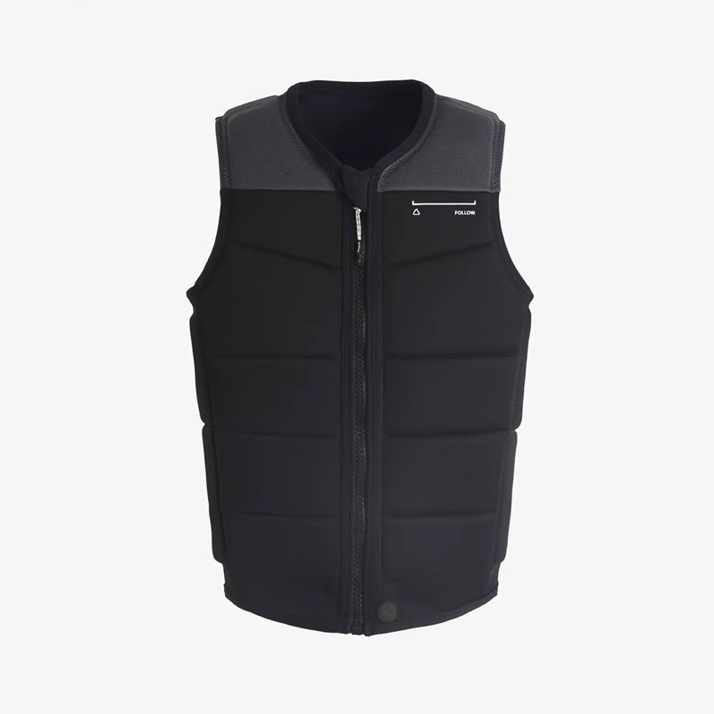 FOLLOW Men's Section Impact Vest - BLACK