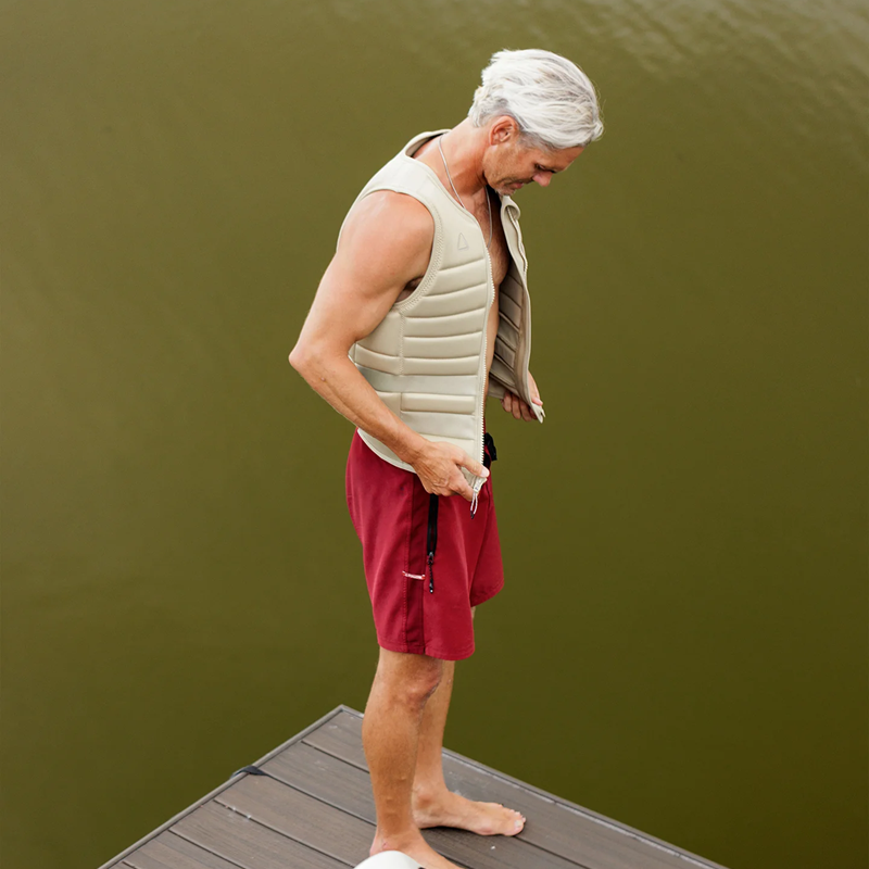 FOLLOW Men's Asset Impact Vest - KHAKI