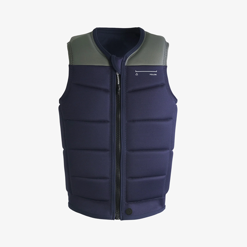 FOLLOW Men's Section Impact Vest - NAVY/GREY