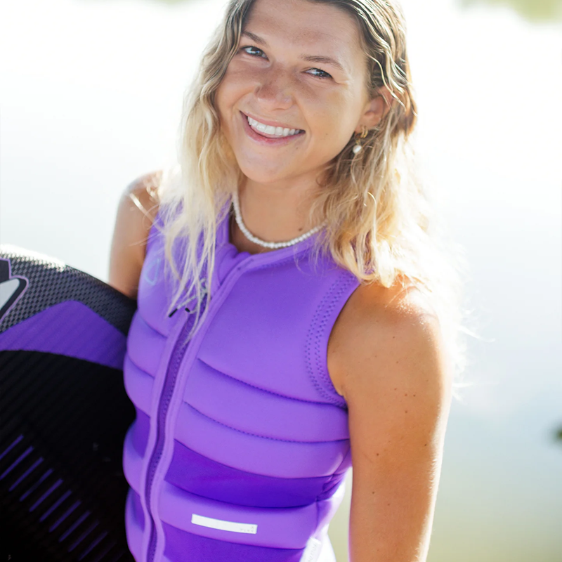 FOLLOW Women's Fortune Impact Vest - PURPLE