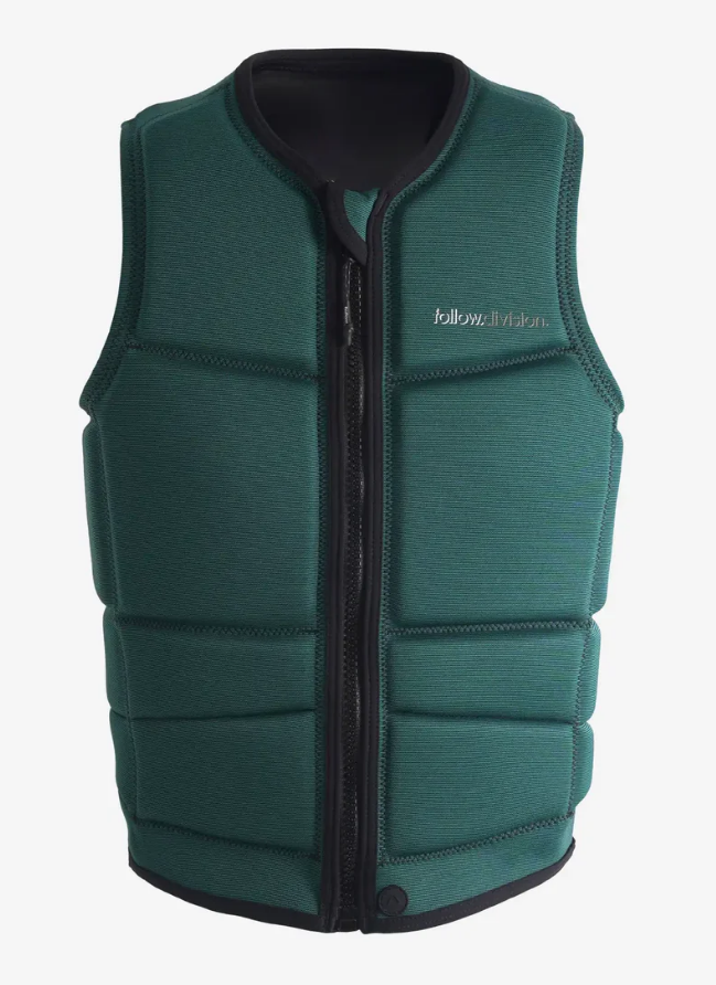 FOLLOW Division Impact Vest- Forest Green