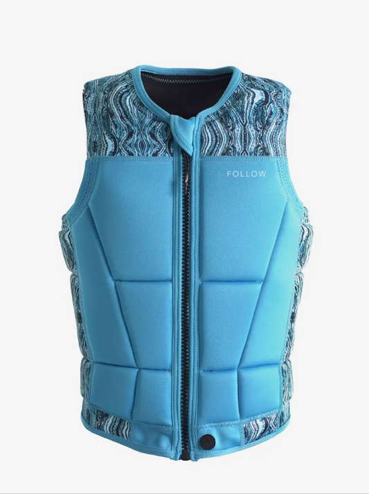 FOLLOW Harmony Impact Vest- Aqua