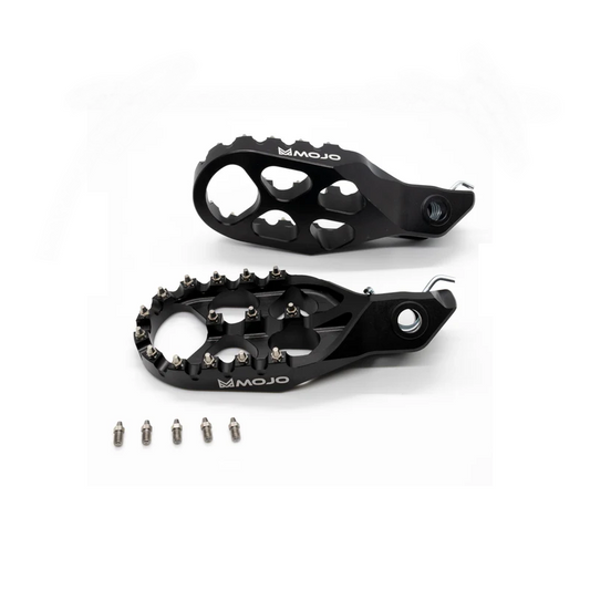 MOJO Husqvarna Foot Pegs - BLACK