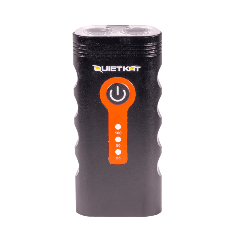 QUIETKAT Explorer 1000 Bike Light - BLACK