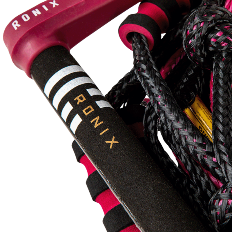RONIX Stretch Surf Rope With Handle - MERLOT