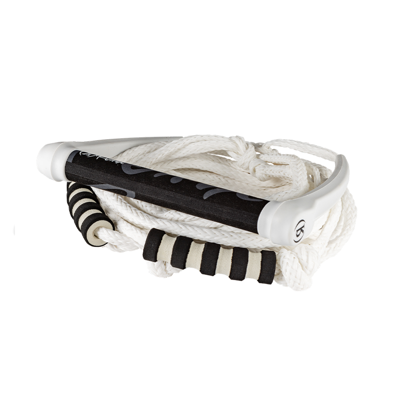 RONIX Silicone Stretch Surf Rope - WHITEOUT