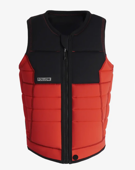 FOLLOW Sovereign Impact Vest- Red/Black