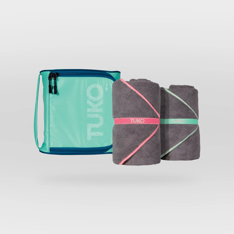 TUKO Fast Drying Towel Pack - 2 PACK
