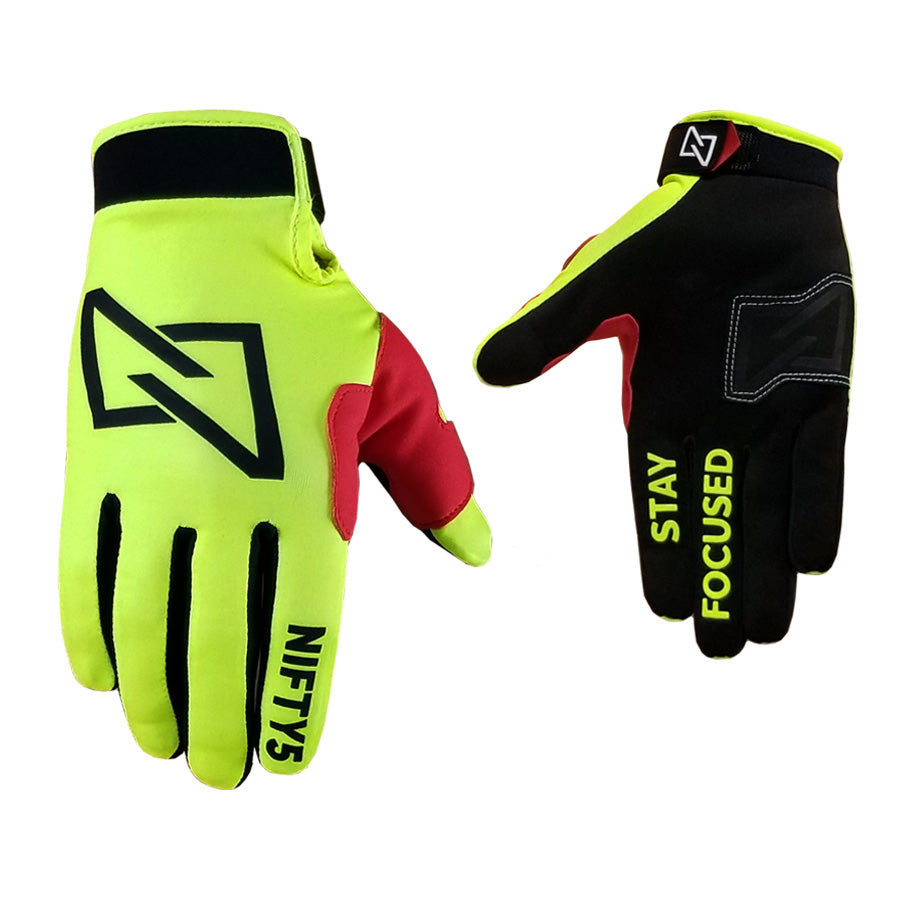 NIFTY5 Techlight Gloves - YELLOW