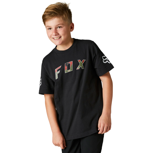 FOX Youth Bnkr 2 SS TEE - BLACK