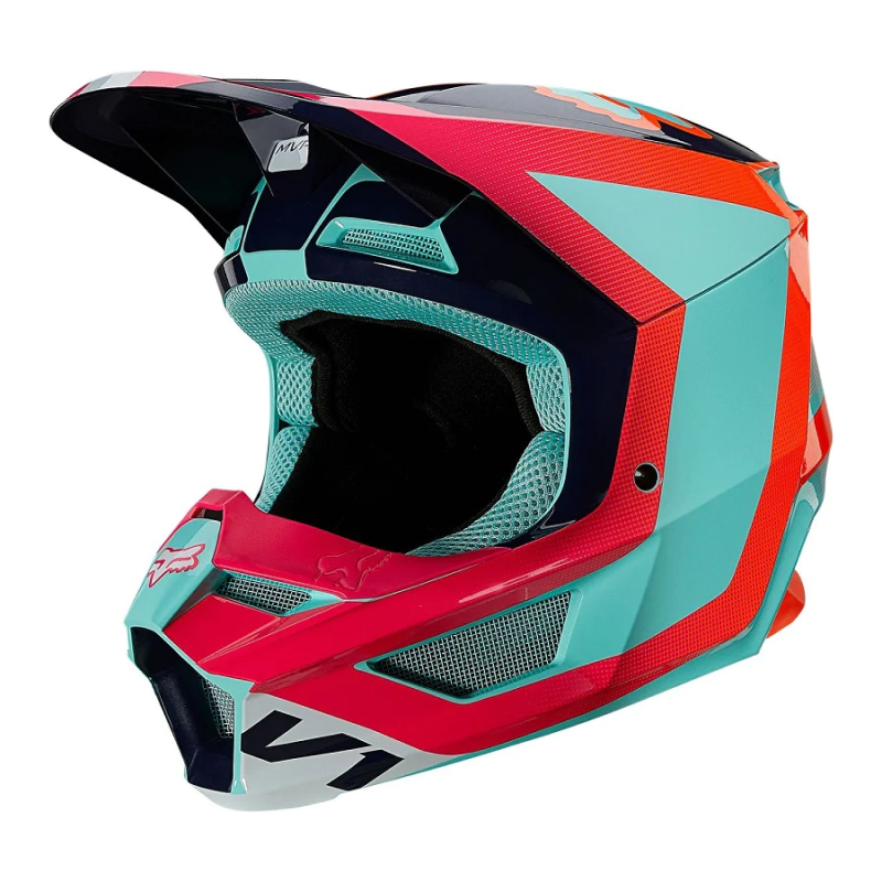 FOX Youth V1 Voke Helmet - PINK