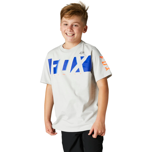 FOX Youth Rkane SS Tee - LT GREY