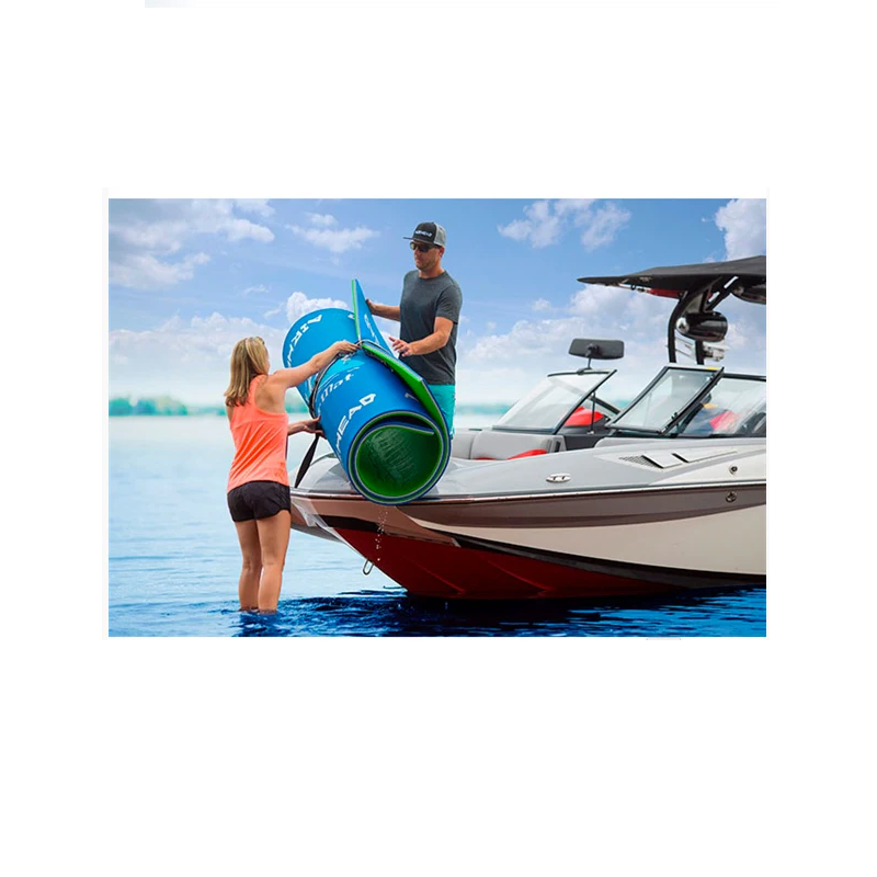 AIRHEAD Watermat Roll 'N Go - BLUE AND GREEN
