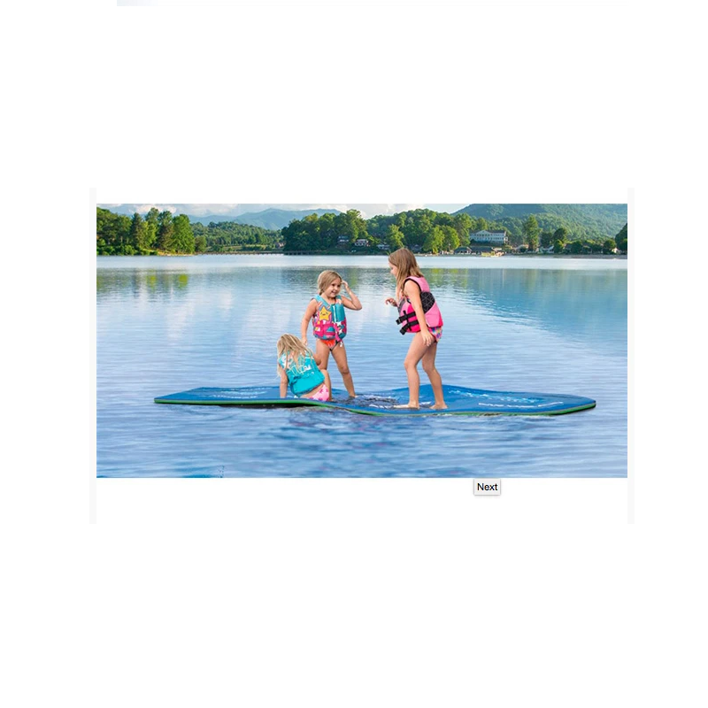 AIRHEAD Watermat Roll 'N Go - BLUE AND GREEN