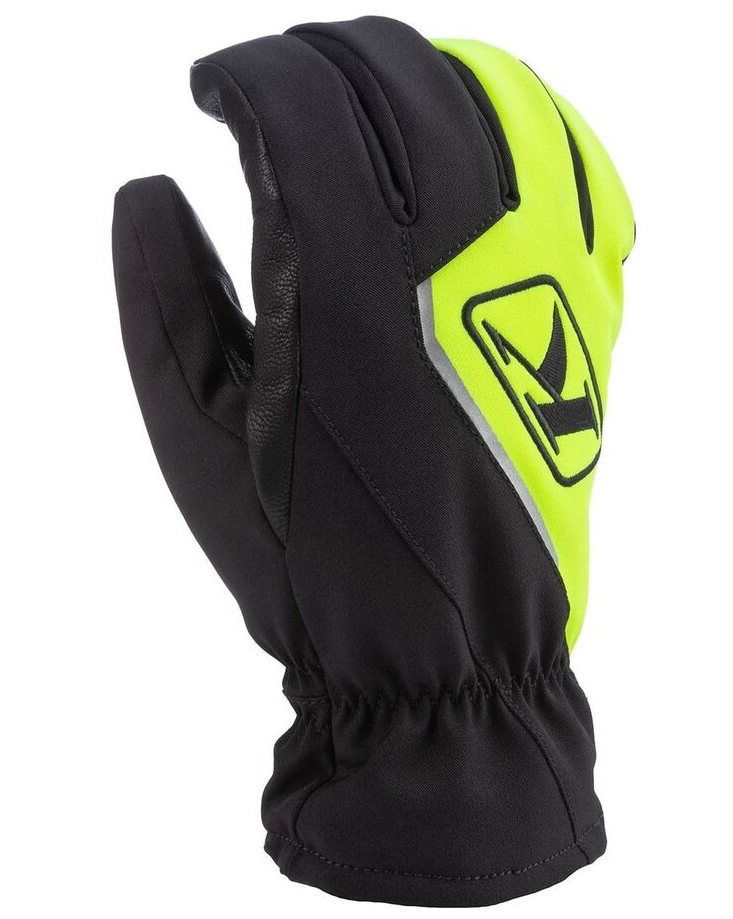 KLIM- Klimate Snow Gloves- Black/ Yellow