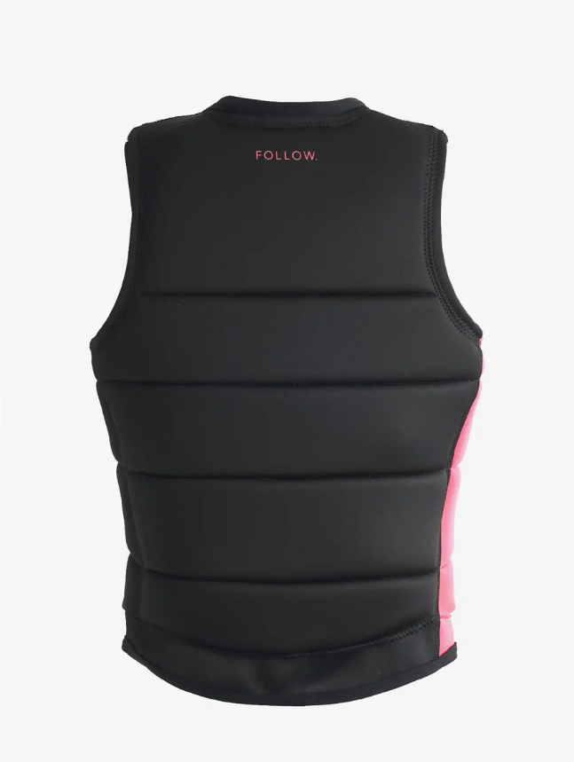 FOLLOW Women's Impact Vest- Black/Pink