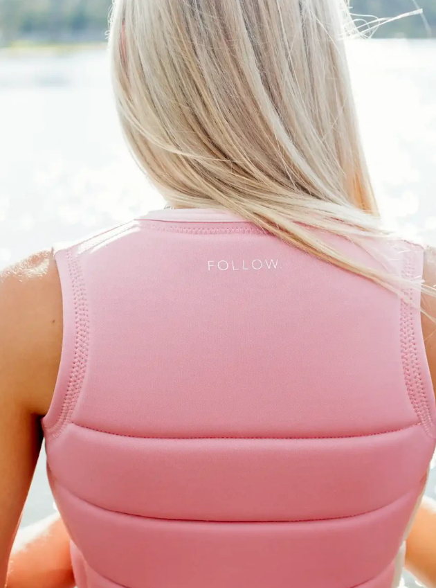 FOLLOW Women's Impact Vest- Pastel Pink