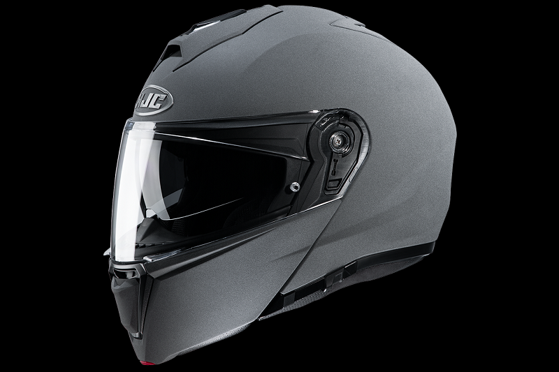 HJC i90 Solid Modular Helmet - STONE GREY