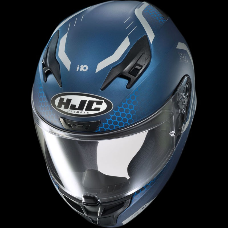 HJC i10 Maze Helmet - BLUE